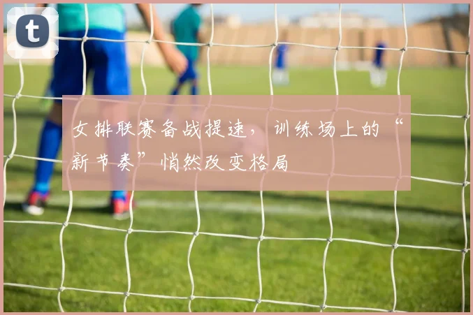 女排联赛备战提速，训练场上的“新节奏”悄然改变格局